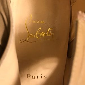 Authentic Christian Louboutins.